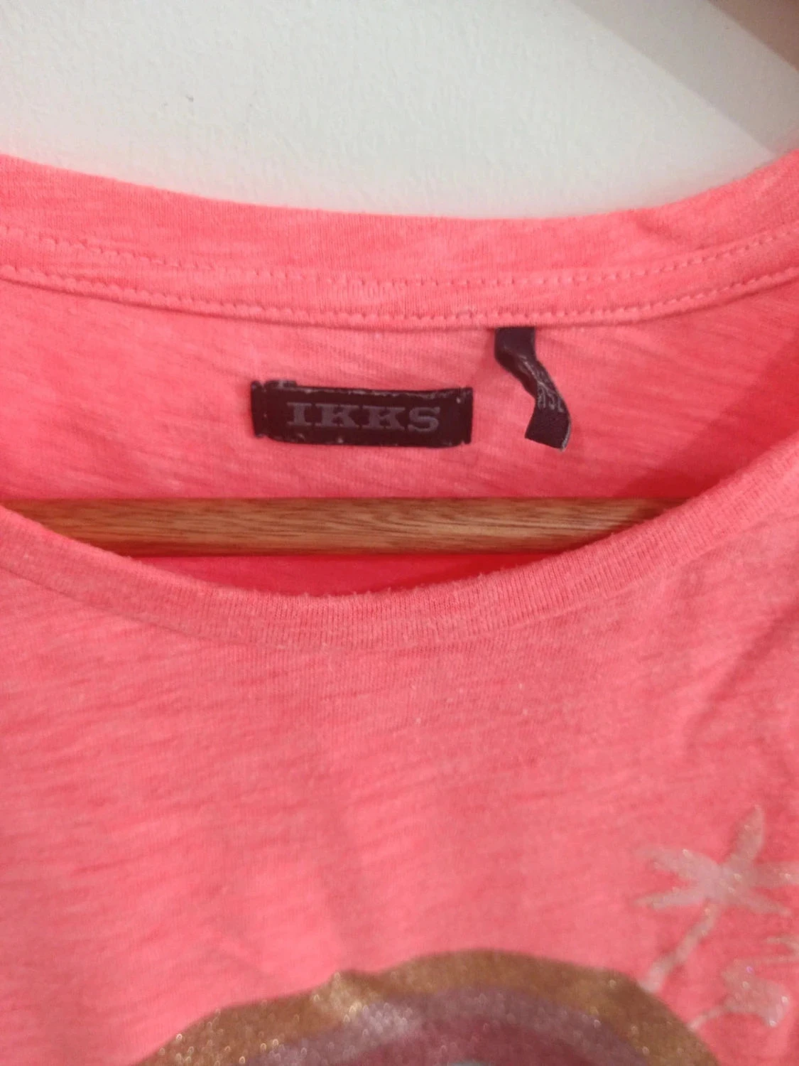 Camiseta rosa IKKS para 12 años C131 – photo 2
